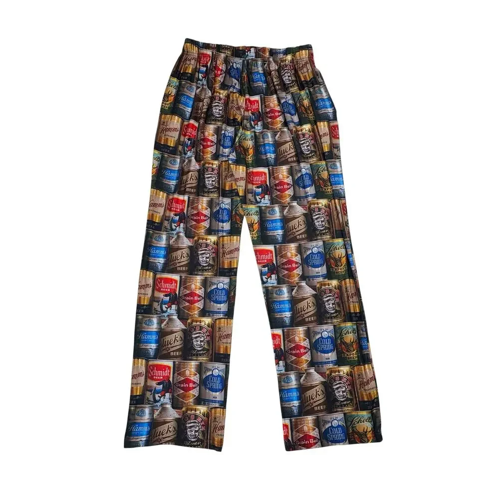 NWT Brief Insanity Beers of Minnesota Lounge Pajama Pants Unisex Size Medium